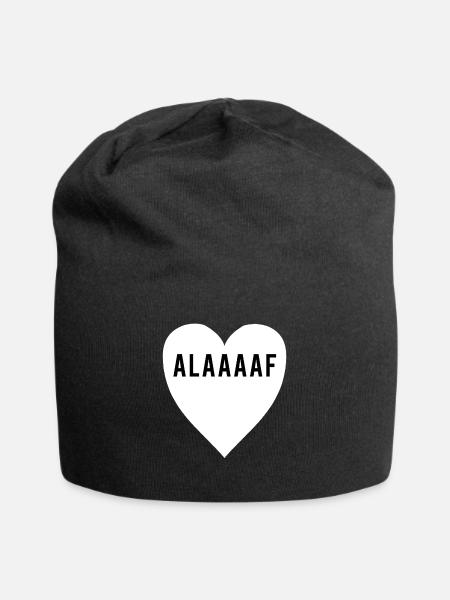 Alaaf Karneval Fasching - Jersey-Beanie - Schwarz