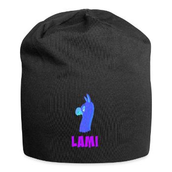 Lami das Lama - Bonnet en jersey - noir - Devant