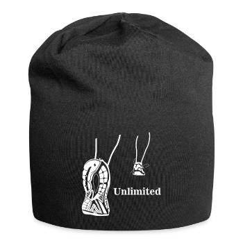 Illimité - conception en cours d'exécution - Bonnet en jersey - noir - Devant