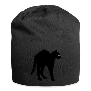Ne me touche pas - Bonnet en jersey - noir - Devant