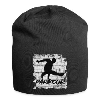 Parkour - Jersey-Beanie - Schwarz - Vorne