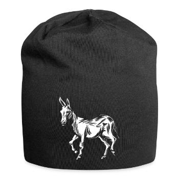 Donkey Mule - Jersey Beanie - black - Front