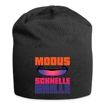 Mode Lunettes rapides - Bonnet en jersey - noir - Devant