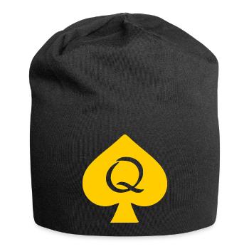 PIK-DAME - Jersey-Beanie - Schwarz - Vorne