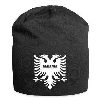 Albanie - Bonnet en jersey - noir - Devant