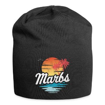 Marbs - Jersey-Beanie - Schwarz - Vorne