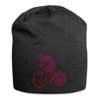 Road Cyclist Road Cycling Road Bike - Jersey Beanie - black - Front