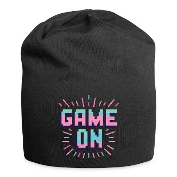Game on - Jersey-Beanie - Schwarz - Vorne