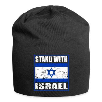 Stand with Israel - Jersey Beanie - black - Front