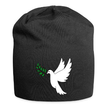 Peace Robbery - Jersey Beanie - black - Front