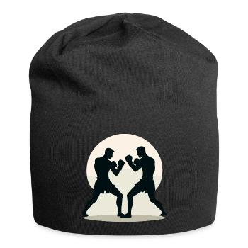 Kickboxen Kickboxer - Jersey-Beanie - Schwarz - Vorne