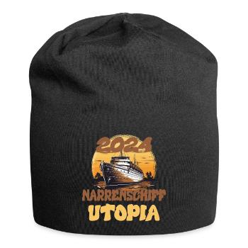 Ship of Fools Utopia, citation - Bonnet en jersey - noir - Devant