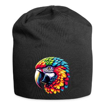 Perroquet - Bonnet en jersey - noir - Devant