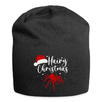 Hairy Christmas - Arachnid Lover Christmas - Jersey-Beanie - Schwarz - Vorne