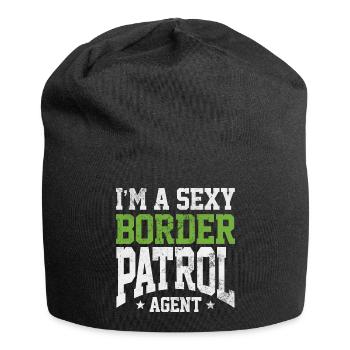 I'm A Sexy Border Patrol Agent National Frontier - Jersey-Beanie - Schwarz - Vorne