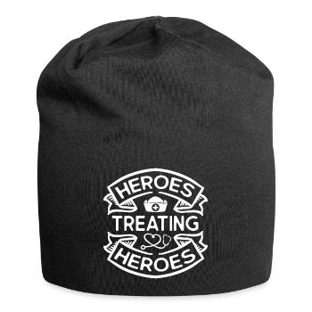 Heroes treating Heroes VA Nurse - Jersey-Beanie - Schwarz - Vorne