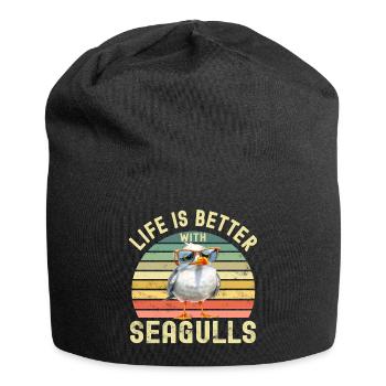 Seagulls - Jersey Beanie - black - Front
