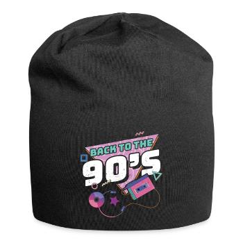 années quatre-vingt-dix - Bonnet en jersey - noir - Devant