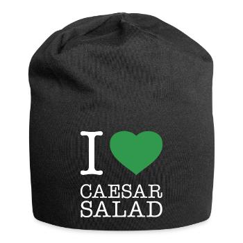 J’ADORE LA SALADE CÉSAR - Bonnet en jersey - noir - Devant