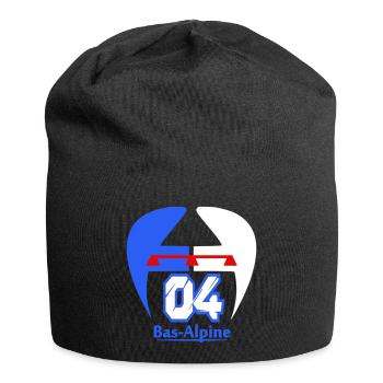 Bas-Alpine 04 logo - Jersey Beanie - black - Front