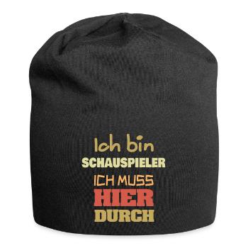 Occupation: Actor - Jersey Beanie - black - Front