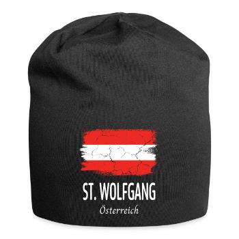 St. Wolfgang - Jersey Beanie - black - Front