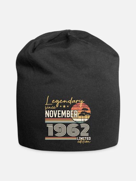 November 1962 - Jersey-Beanie - Schwarz