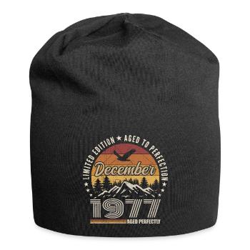 Dezember 1977 Originalausgabe Dezember-Geschenk - Jersey-Beanie - Schwarz - Vorne