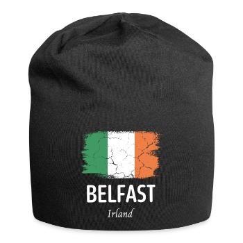 Belfast - Jersey-Beanie - Schwarz - Vorne