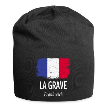 La Grave - Jersey Beanie - black - Front
