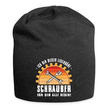 Mechanic Gift Car Mechanic Car Mechanic Sayings - Jersey Beanie - black - Front