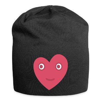Heart Eyes - Bonnet en jersey - noir - Devant