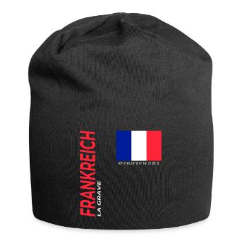 La Grave - Jersey Beanie - black - Front