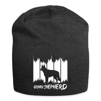 German Shepherd - Jersey-Beanie - Anthrazit - Vorne