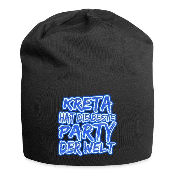Crete as a holiday - Jersey Beanie - black - Front