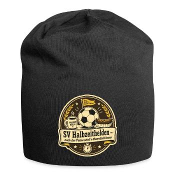 SV Halbzeithelden - Jersey-Beanie - Schwarz - Vorne