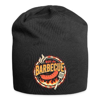 Roi du Barbecue - Bonnet en jersey - noir - Devant