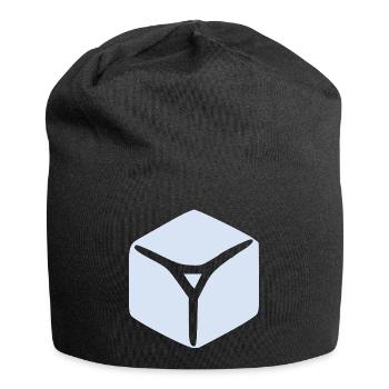 Eiswürfel Eis Geschenk  - Bonnet en jersey - noir - Devant