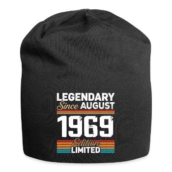 Légendaire Depuis Août 1969 Vintage Rétro - Bonnet en jersey - noir - Devant