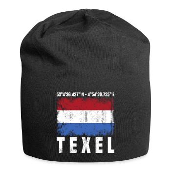 Texel coordinates - Jersey Beanie - black - Front