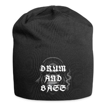Gorilla Drum and Bass - Jersey-Beanie - Schwarz - Vorne