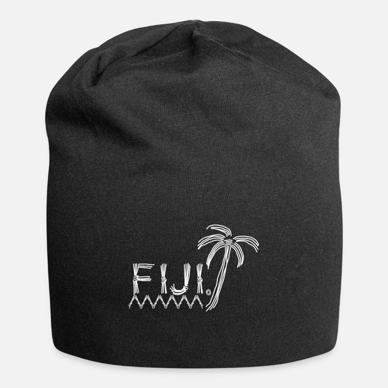 fiji - Jersey Beanie - black