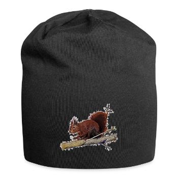 squirrel - Jersey Beanie - black - Front