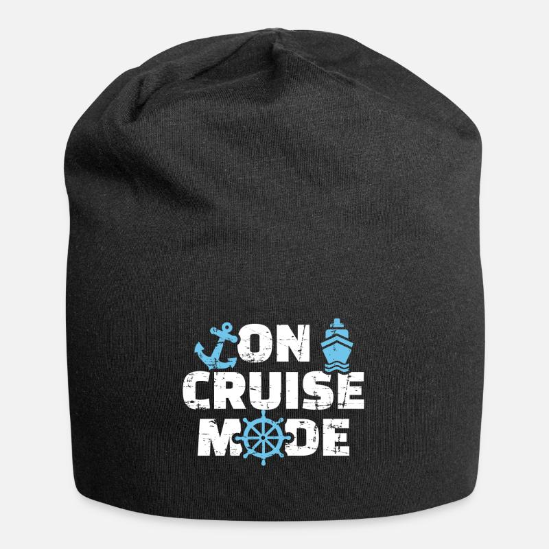 Croisière - Bonnet en jersey - noir