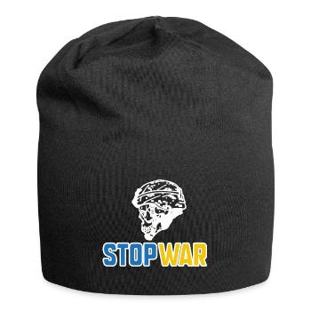 Stop war - Jersey Beanie - black - Front