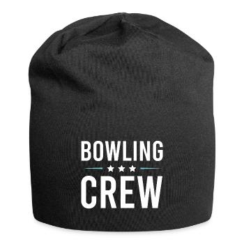 Équipe de bowling - Bonnet en jersey - noir - Devant