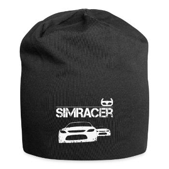 Sim Racer Gift for Racing Game Sim Racing Fans - Jersey Beanie - black - Front