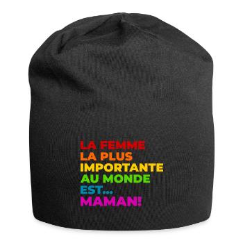 Maman - Bonnet en jersey - noir - Devant