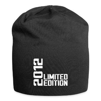 Legendär seit 2012 Geburtstagsgeschenk 2012 - Jersey-Beanie - Schwarz - Vorne