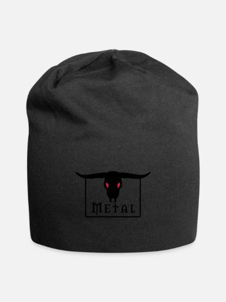 Metal für Festivals - Jersey-Beanie - Schwarz